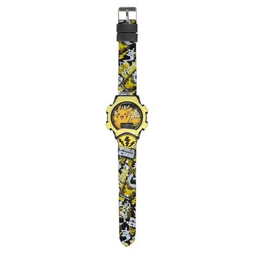 Accutime Kids Pokemon Digital LCD Quartz Watch for Boys, Girls, and Adults All Ages