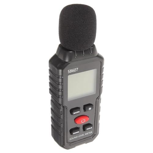 ULTECHNOVO Medidor De Decibelios Digital Sonómetro Portátil Probador De Ruido Para Medir De Sonido Trabajos o Entornos Domésticos ULTECHNOVO Medidor De Decibelios Digital Sonómetro Portátil Probador De Ruido Para Medir De Sonido Trabajos o Entornos Domésticos
