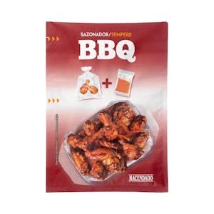 Sazonador barbacoa Hacendado para pollo y costillas al horno y microondas con bolsa Sobre 57 g Pack 2