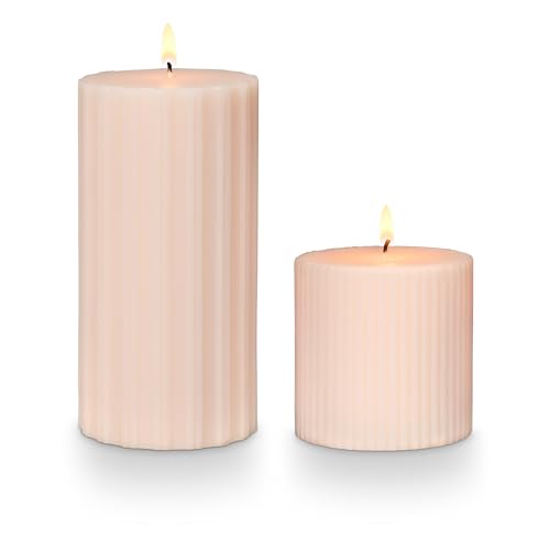Illume 46273051000 Beautifully Done Medium Fragranced Pillar Candle, Coconut Milk Mango thumb #4