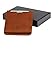 Vaultskin MANHATTAN Slim RFID Blocking Bifold Leather Wallet for Men - Minimalist Front Pocket Card Holder, Holds 9 Cards & Cash, Premium Italian Leather (Cognac)