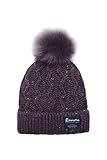 Cavallo Strickmütze BRILLY Rubin mit Bommel Sportswear HW 21, Größe:1