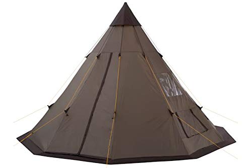 Tipi Zelt CampFeuer Spirit für 4 Personen in Braun