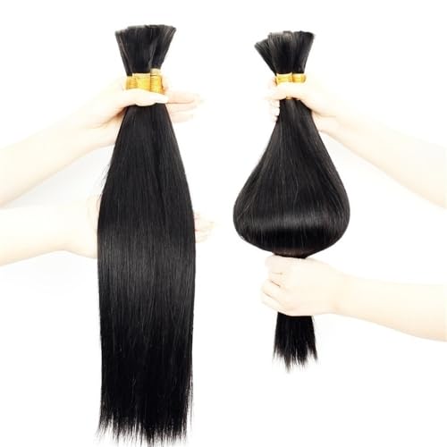 Extensiones de cabello humano brasileño Remy a granel de 26 pulgadas 4