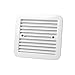 White skin Silent 12V Lodówka Vent z Fan dla Rv. Przyczepa Caravan Side Air Outlet Wentylacyjny Wentylator wydechowy