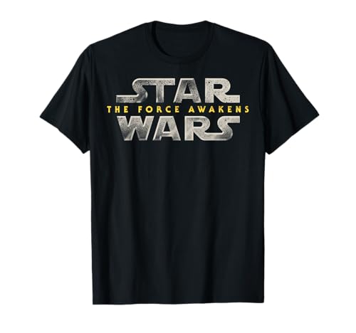 Star Wars The Force Awakens Title Logo T-Shirt
