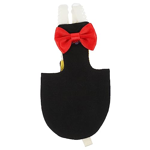 Milisten Pañal Reutilizable para Aves con Diseño Elegante Y Decoración De Lazo Traje De Vuelo para Pericos Y Loros Material Transpirable Y Duradero para Mascotas