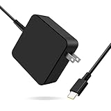 65W USB C Charger Compatible with Lenovo Thinkpad/Yoga/Chromebook, Mac Book Pro, Huawei Matebook, Dell Latitude, HP Spectre, Acer Chromebook, Asus Zenbook Laptop Type C Power Supply Adapter