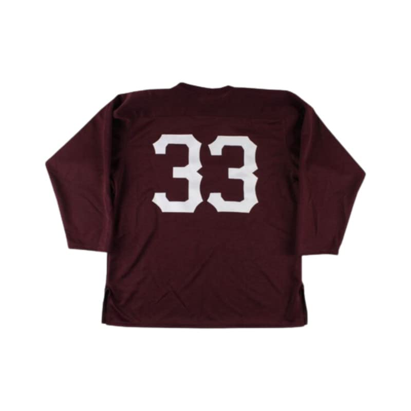 S Baugh 33 Washington Burgundy Long Sleeve Football Jersey Sewn