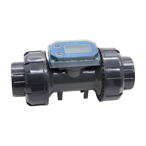 Sensor de flujo digital con medidor de agua en PVC engrosado y robusto