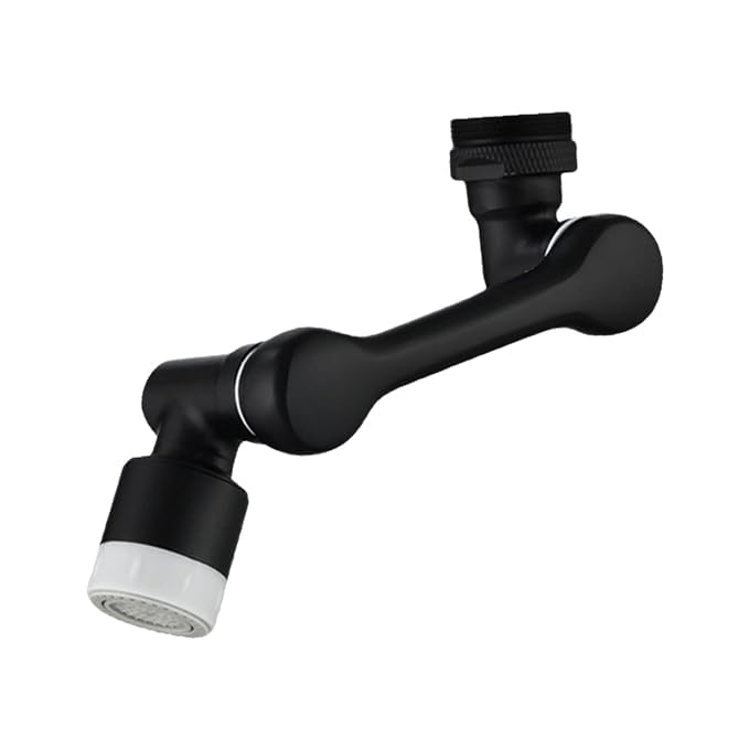 Kruvad 1080 Rotating Faucet Aerator Stainless Steel With 2 Spray Modes Single Handle Bathroom Sink Sprayer Faucet Washing Face Sprayer Kitchen Bathroom Faucet Adaptor Head 360�(Black) (B0CW3FM56Z) Amazon Price History, Amazon Price Tracker