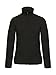 B&C: Ladies` Micro Fleece Full Zip ID.501 Women FWI51, Größe:L;Farbe:Black