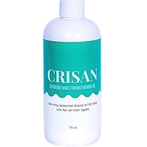 CRISAN 16oz Extreme Hair Growth and Strengthening Oil for Men and Women (16 fl oz)