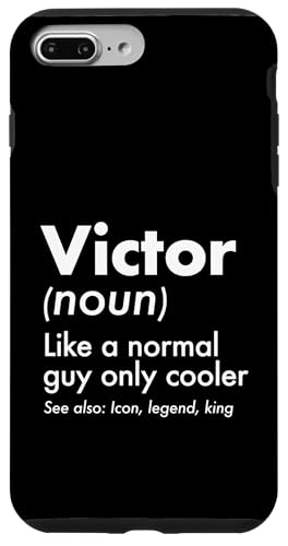 Victor Like A Normal Guy Only Cooler Legend King �t�@�[�X�g�l�[�� �X�}�z�P�[�X iPhone 7 Plus/8 Plus �p