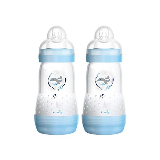 MAM Easy Start Anti-Colic babyflaska 260 ml blå