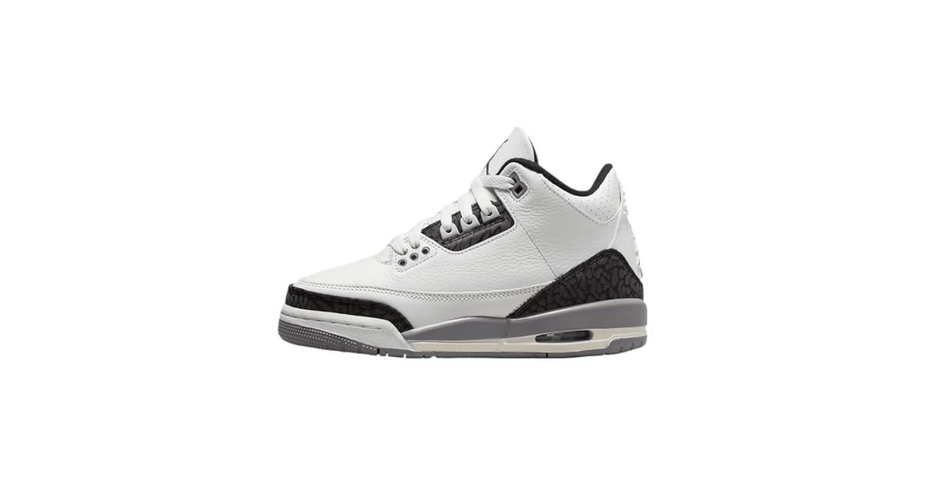 Amazon.com | Nike Big Kid's Air Jordan 3 Retro Summit White