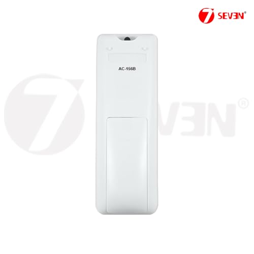 Image of 7SEVEN Compatible with Sharp AC Remote Control Model 156B Suitable for 1 1.5 2 Ton Split and Window Air Conditioner - Match Each Key by Key Exactly with Existing AC Remote Function