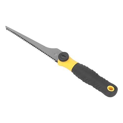 Hand Saw with Replaceable Blade, Multifunctional Double Woodworking Tool Saw, Detachable Pull Saw with TPR Rubber Handle for Wood Plastic Plywood Wallboard Trimming – Image 5