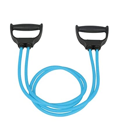 Kamini Enterprisess Double Toning Resistance Tube Heavy Quality Exercise Band for Stretching, Full Body Workout, Home Gym and Toning for Men and Women (B092TFVPFH) Amazon Price History, Amazon Price Tracker