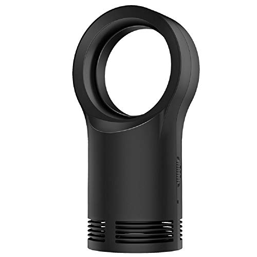 LUCKYGBY Calefactor Eléctrico Viento Caliente Calentador Portátil para el hogar y la Oficina,Silencioso, Sin aspas del Ventilador, Protección Sobrecalentamiento y Antivuelco, para Mesa/Cuarto/Oficina