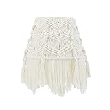 AELS Lamp Shade Boho Decor Macrame Light Cover for Table Lamps and Floor Lamp of E26/E27 Light Bulb...