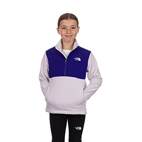 The North Face Girl's Tundra Pullover (Little Kids/Big Kids) Lavender Fog SM (7-8 Big Kid)