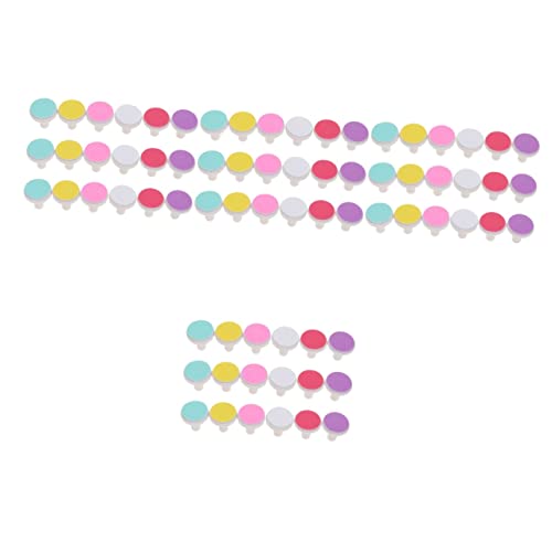 Kisangel 4sets 18pcs Nail Grinding Heads Replacement Pads Safe Electric Nail Trimmer Discs Portable and Lightweight Design for Easy Use 18pcs*4