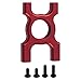 ShareGoo Metal Center Differential Front Fixed Mount Compatible with Arrma Kraton 6S V2-V3 Version 1/8 RC Car (Red)