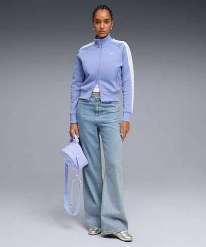 PUMA Veste de survêtement Courte T7 avec bandes iconiques contrastées