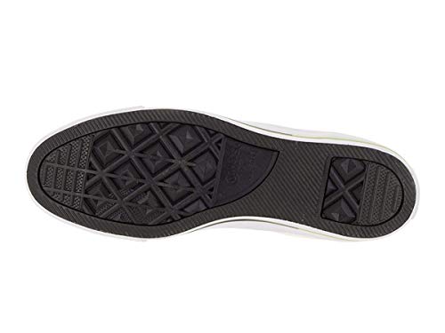 Image of Converse Unisex Chuck Taylor All Star Canvas Hi-Top Trainers, Blanc Noir Bianco Volt Nero, 5