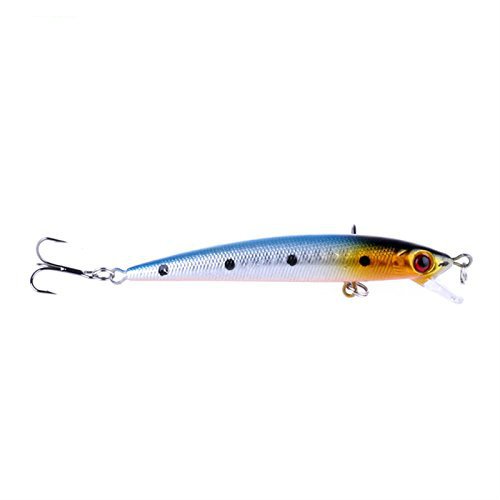 10 Pièces Leurres Leurres Leurres Minnow Crankbait, 10