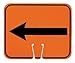 NMC CS4, Safety Cone Sign (Pack of 10 pcs)