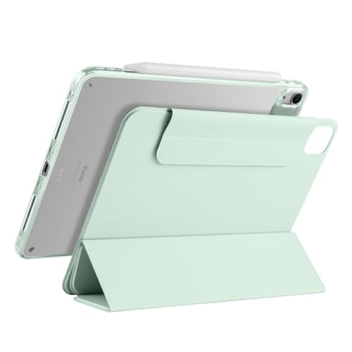Protection iPad Pro 12,9 pouces 2022 étui silicone rigide et rabat amovible