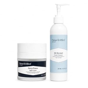 Pause & Effect – Night Cream and Cream Cleanser Bundle