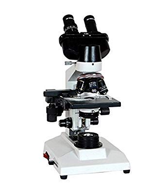 G Lab Pathological Doctor Binocular Microscope, with semi Plan objectives with bettery Backup for Daily use