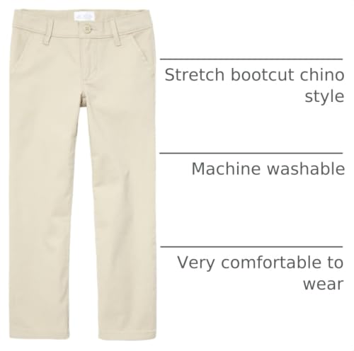 Image of Stretch Bootcut Chino Pants,multipacks