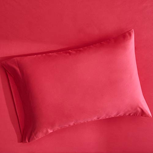 Flysheep Boho Bed in a Bag 7 Pieces King Size, Colorful Bohemian Tribal Pink n Blue Floral Reversible Bed Comforter Set (1 Comforter, 1 Flat Sheet, 1 Fitted Sheet, 2 Pillow Shams, 2 Pillowcases) by Flysheep - Used condition - Image 8