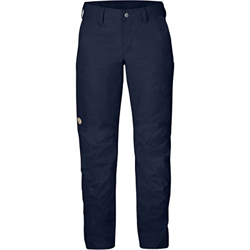 Fjällräven Nilla 89456 Pantalón, Hombre, Azul (Dark Navy), 42