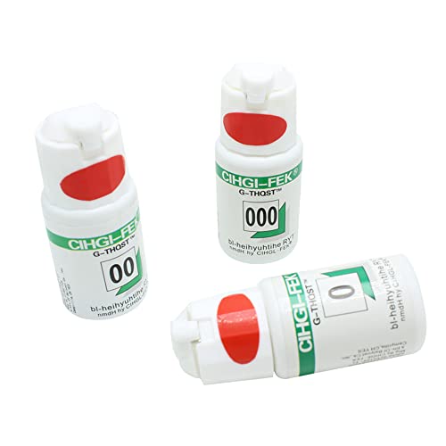 Image of 3pcs Dental Gingival Retraction Cord Gum Line 2m Size 0, 00, 000 | Green Knitted Cotton