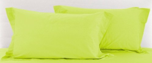 Bossi Coppia federe 3 volani col. 179 Verde Acido