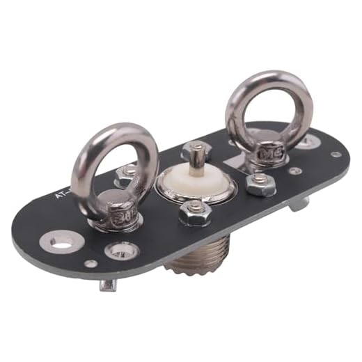 Osmond Antena de Transmisión de Radio de Corta GP, Placa de Antena Dipolo de V Positiva Invertida, Placa Adaptadora AT-DP