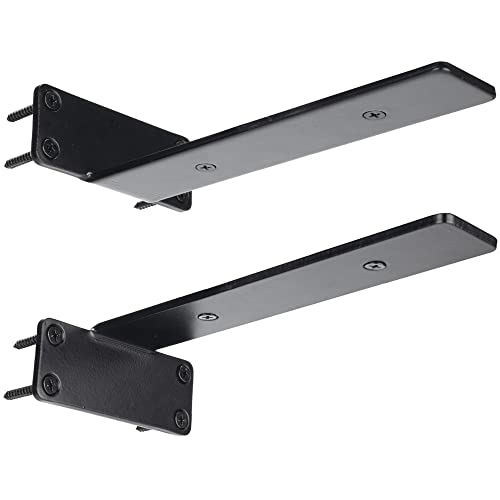 2 Pack Shelf Brackets, 6 Inch Heavy Duty Floating Shelf Brackets