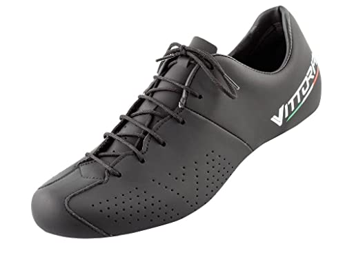 Vittoria Mondiale Road Cycling Shoes Look Soles (Black) EU 42 / US 8.5