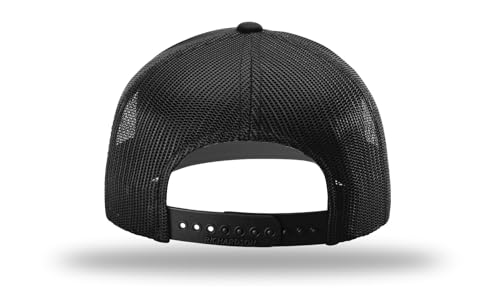 Image of Richardson 112 Trucker Hat - Premium Adjustable Snapback Hat - Structured Six Panel Richardson Blank Caps