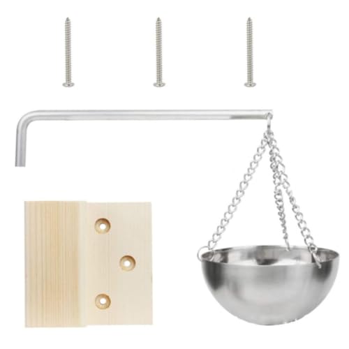 Diffuseur huile essentielle sauna acier inoxydable chaîne support 12cm
