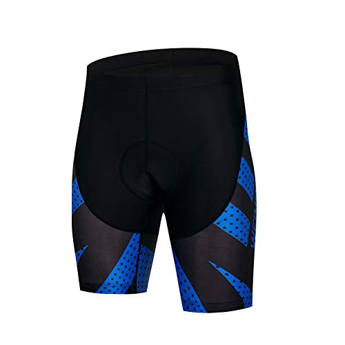 JPOJPO Bike Shorts Men's Cycling Underwear with 5D Padded Tight,Shockproof,Reflective S-3XL