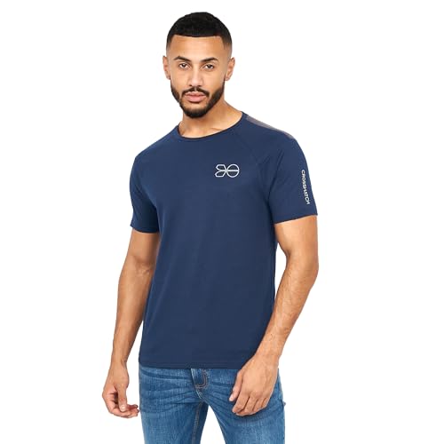 Crosshatch Helston T-Shirt, Marina Militare, S Uomo