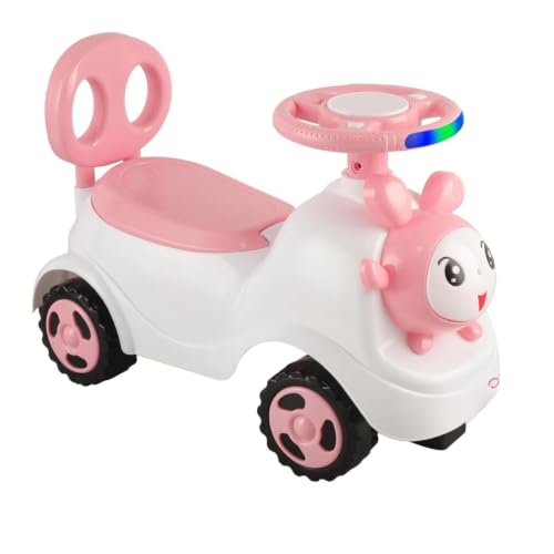 Image of JoyRide Little First Car Ride-On Vehicle Baby /Kids Ride on Toys - Push Car for Children Suitable for Boys & Girls 1-3 Years (Pink)