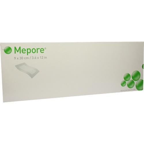 Mepore steril Verband, Vlies, selbstklebend, 30 x 9 cm, 30 Stück