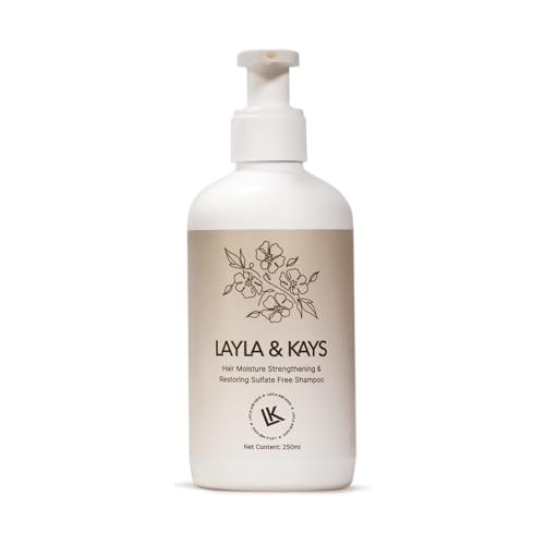 Sulphate-Free Luxury Shampoo for Curly Hair | Strength & Restore Hydrating Cleanser for Coily, Textured & Dry Hair | Deep Hydration